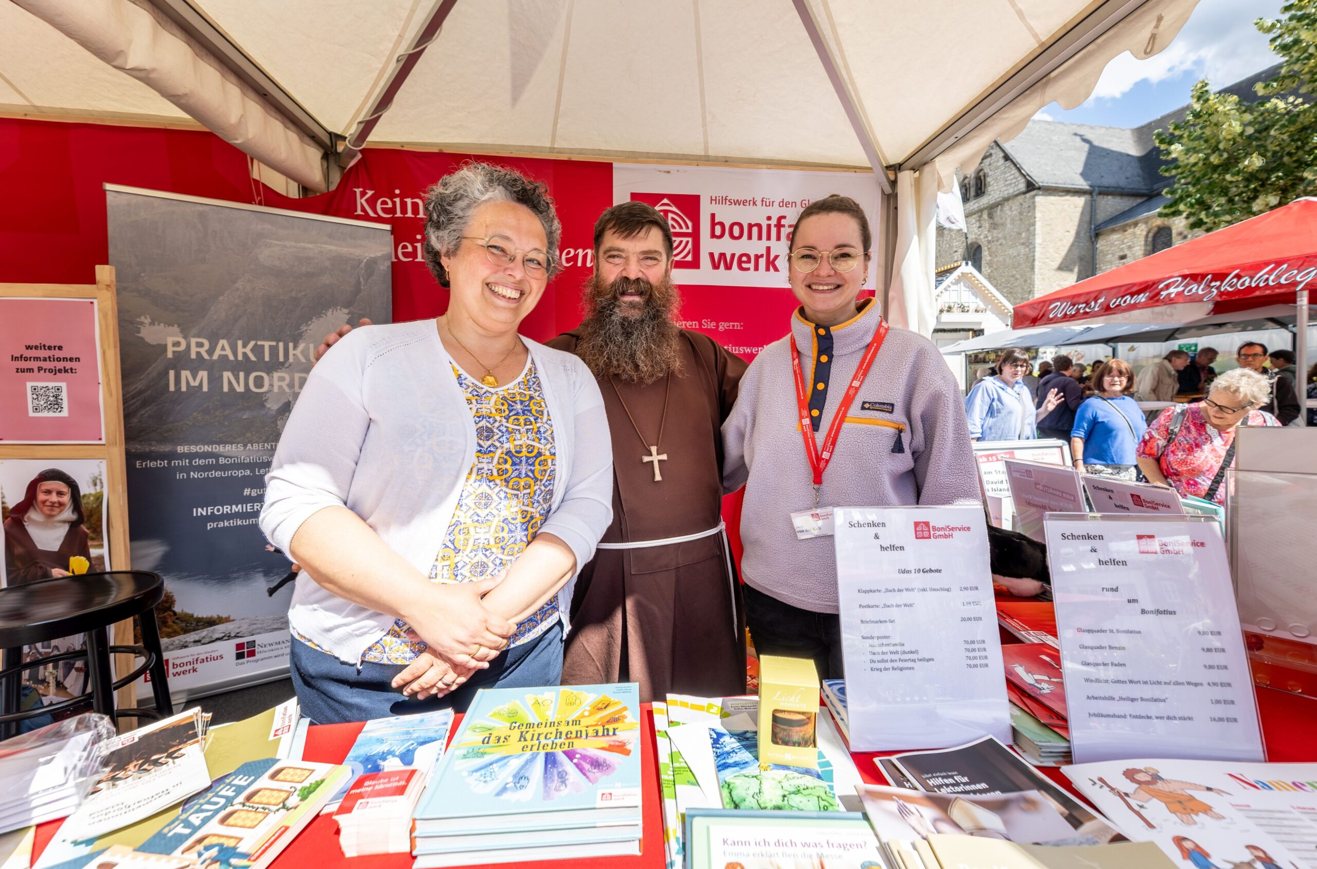 Libori 2025 Infostand Bonifatiuswerk am Dom