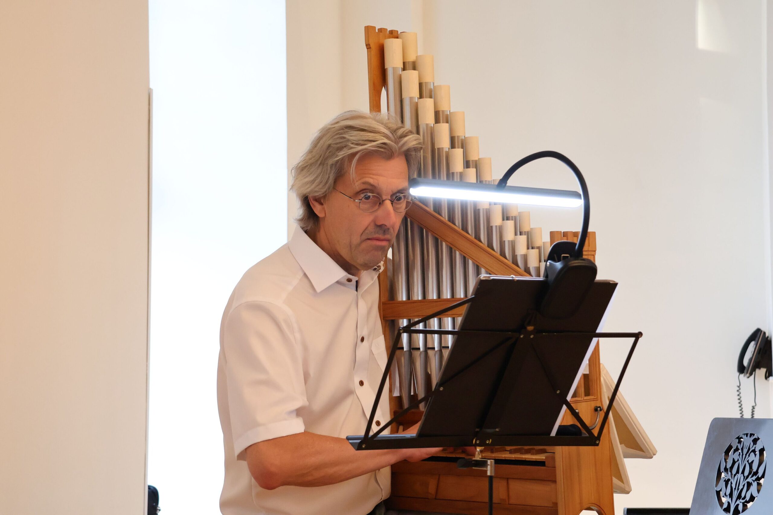 Johannes Krutmann setzte den musikalischen Schlusspunkt der Jubiläumsveranstaltung.