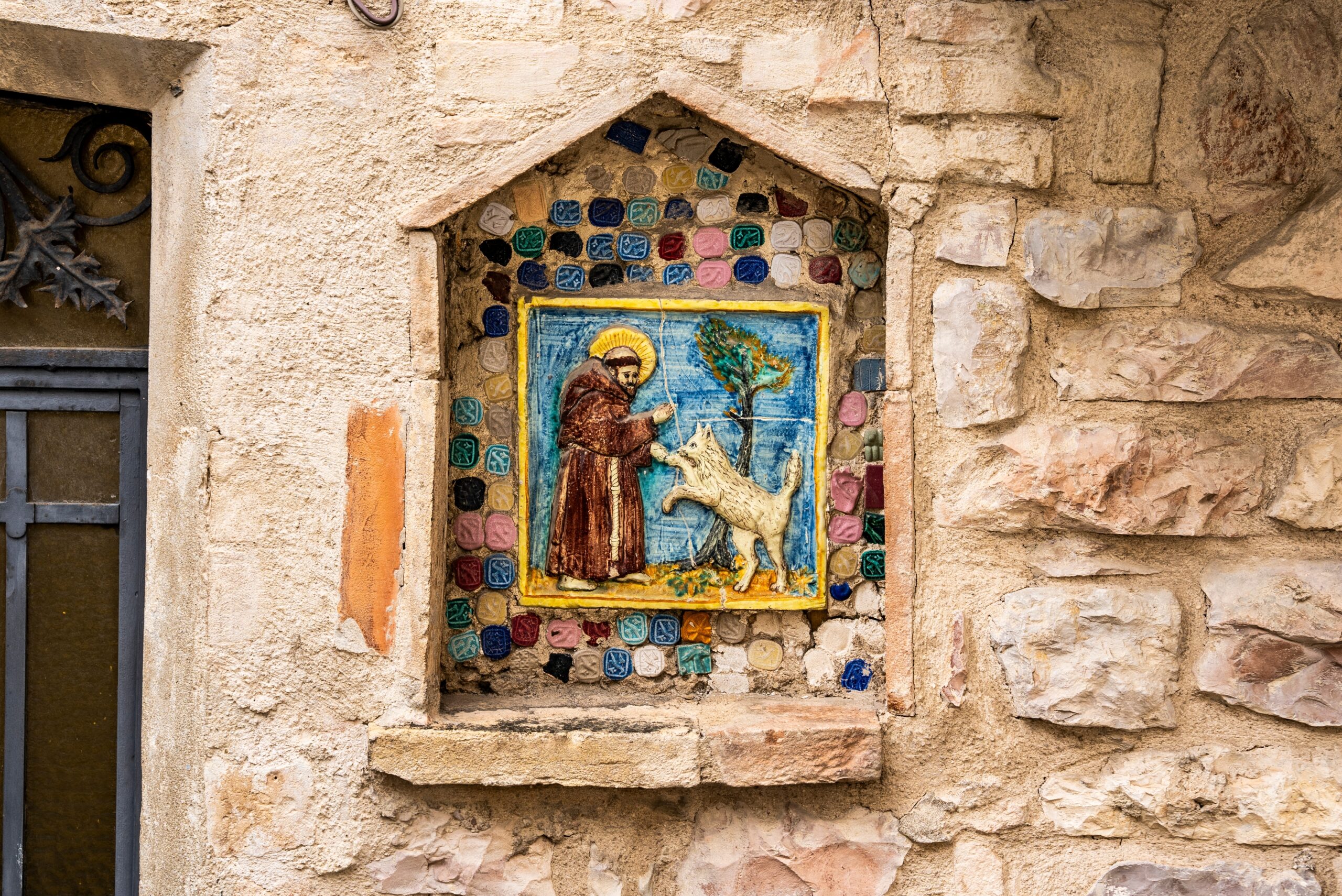 Franziskus und der Wolf von Gubbio