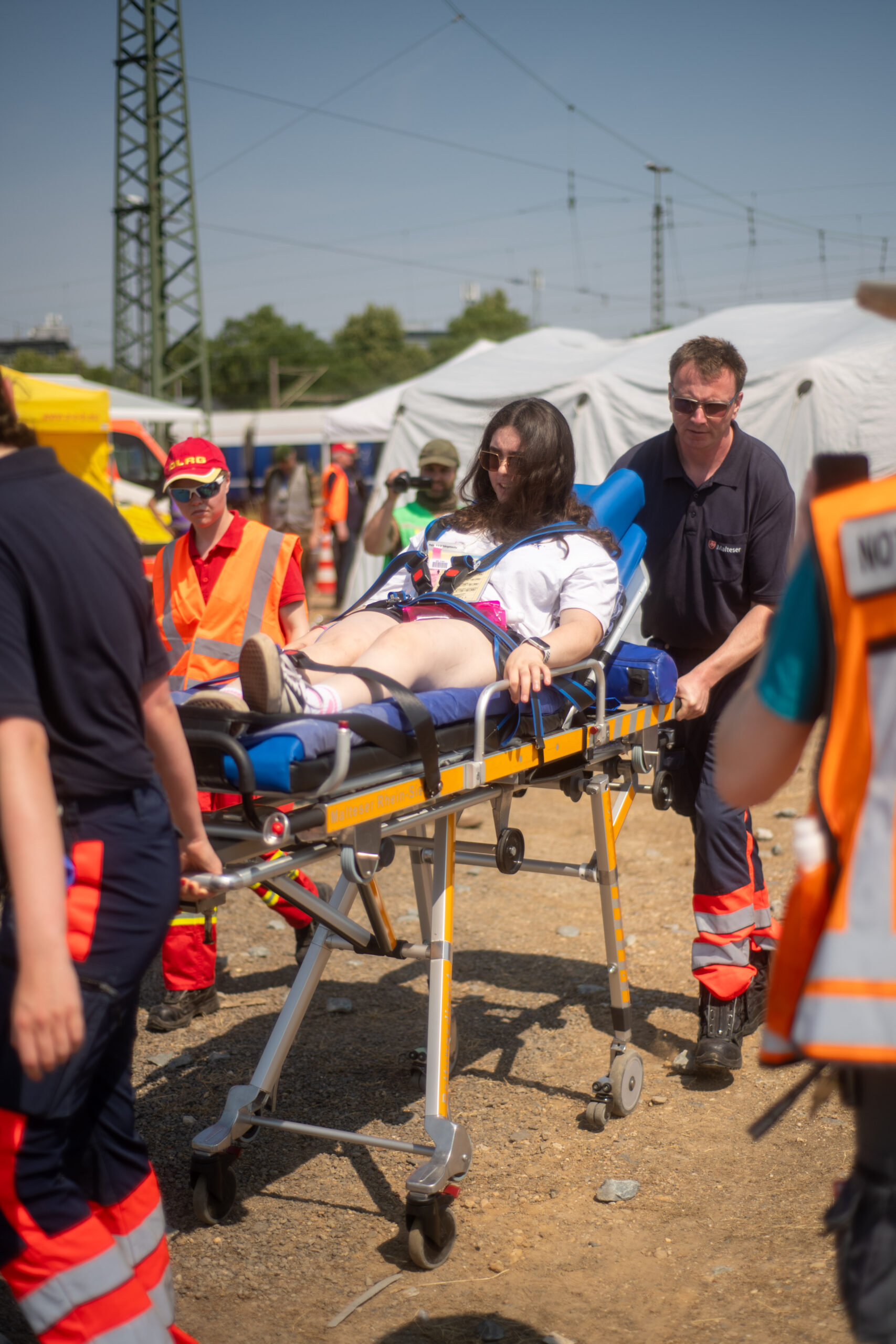 Großübung in Bonn: Katastrophenschutzkräfte trainierten Patientenversorgung und strategischen Patiententransport