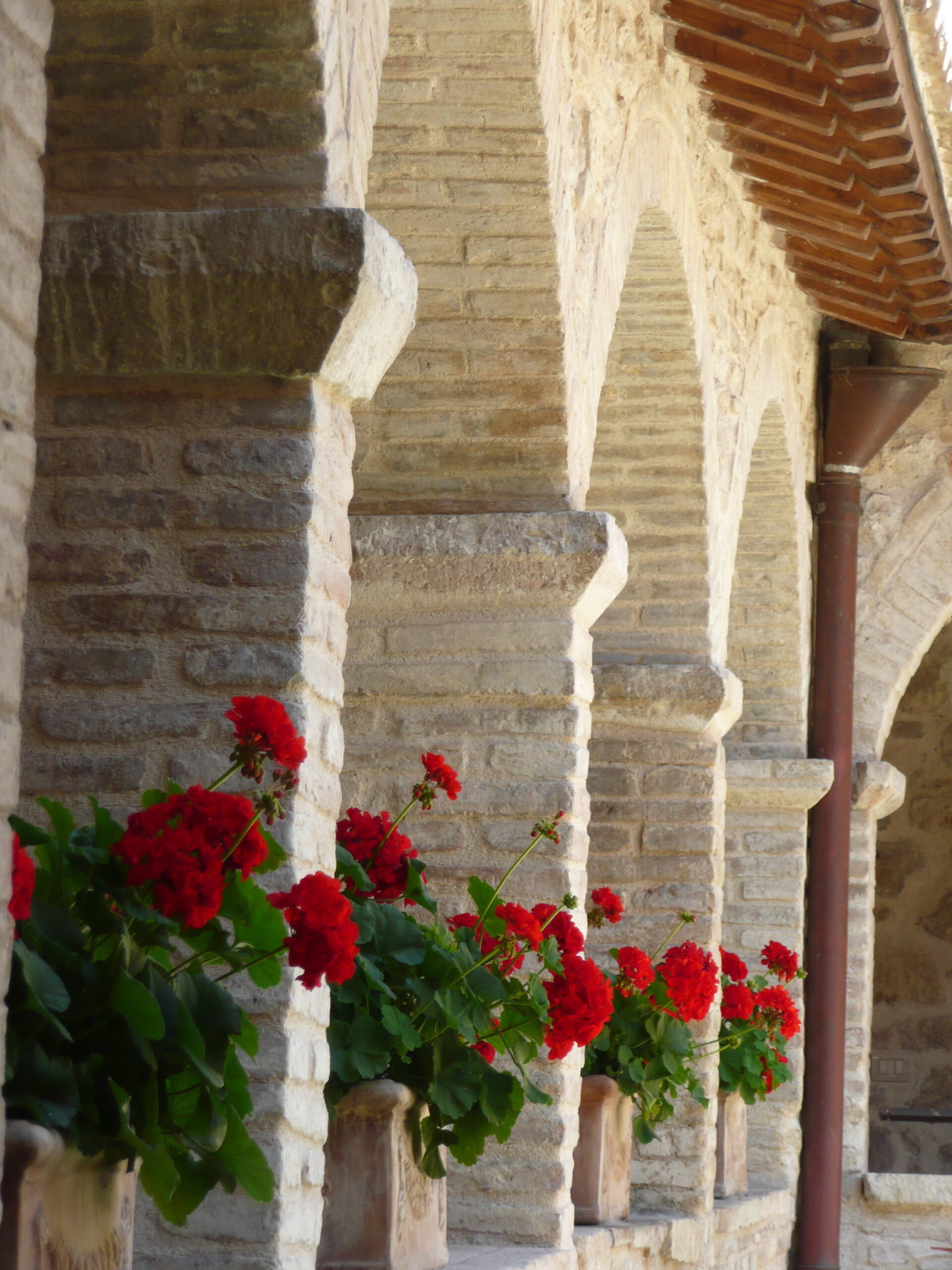 Innenhof in San Damiano Detail