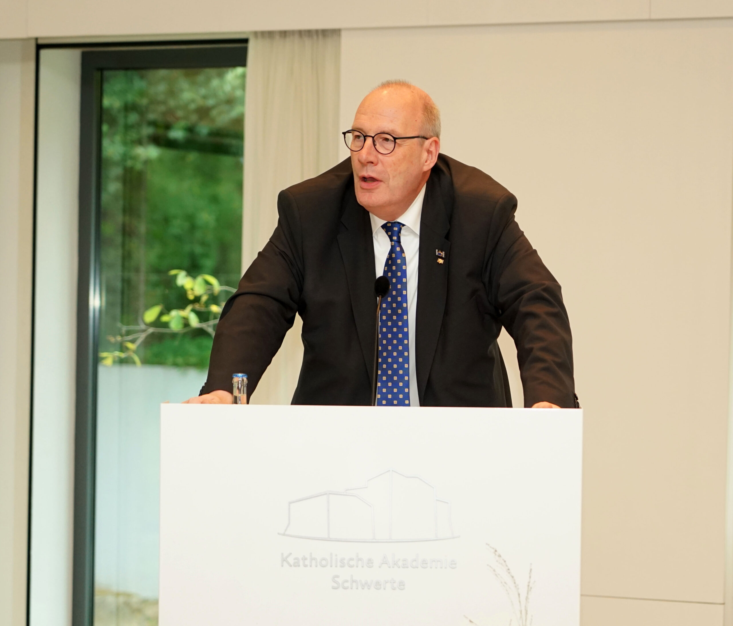 Die Laudatio hielt Prof. Dr. Dr. h. c. mult. Christoph Markschies. Foto: Michael Bodin / Erzbistum Paderborn
