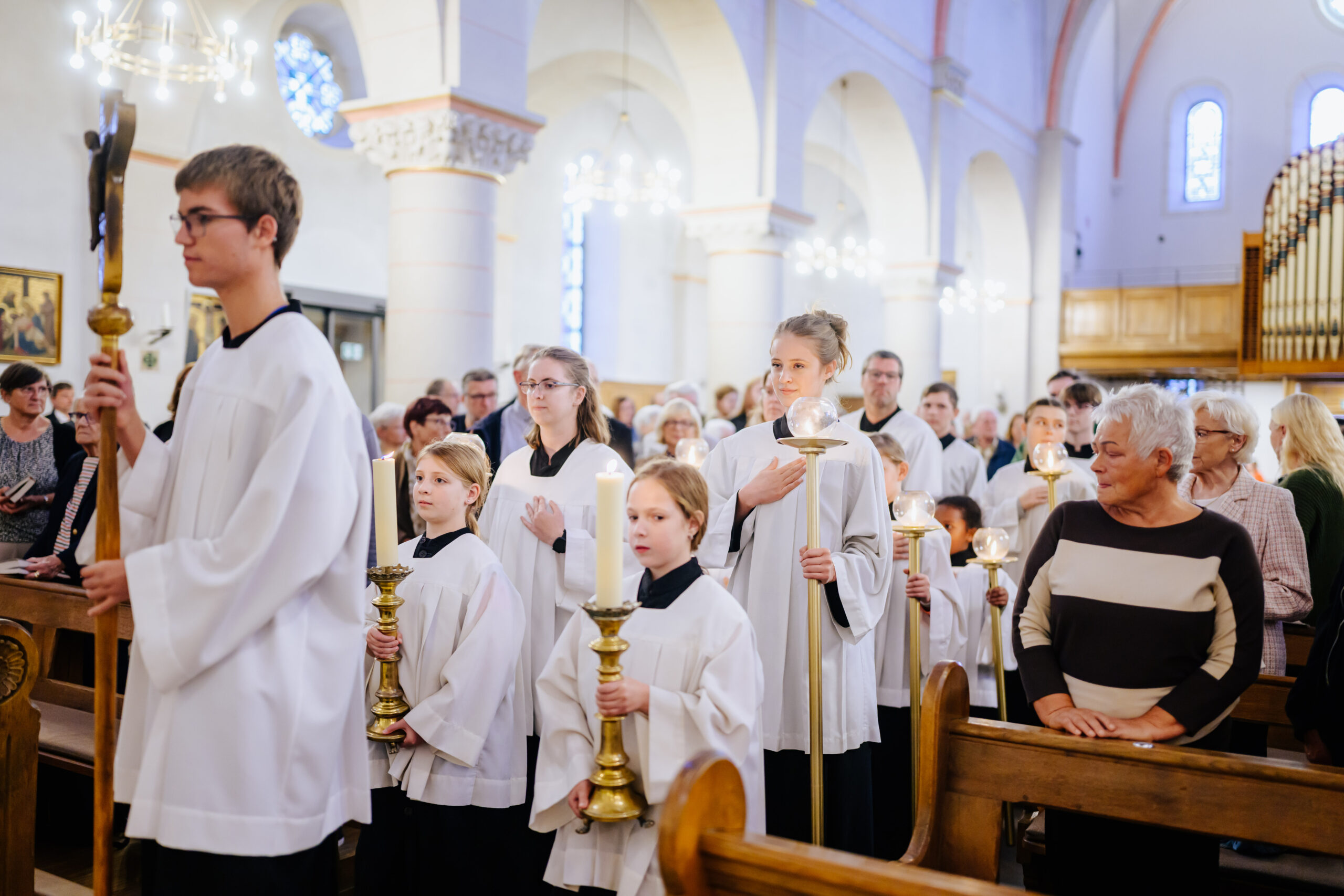Heilige Messe in St. Johannes in Hagen-Boele mit den Hidden Champions.