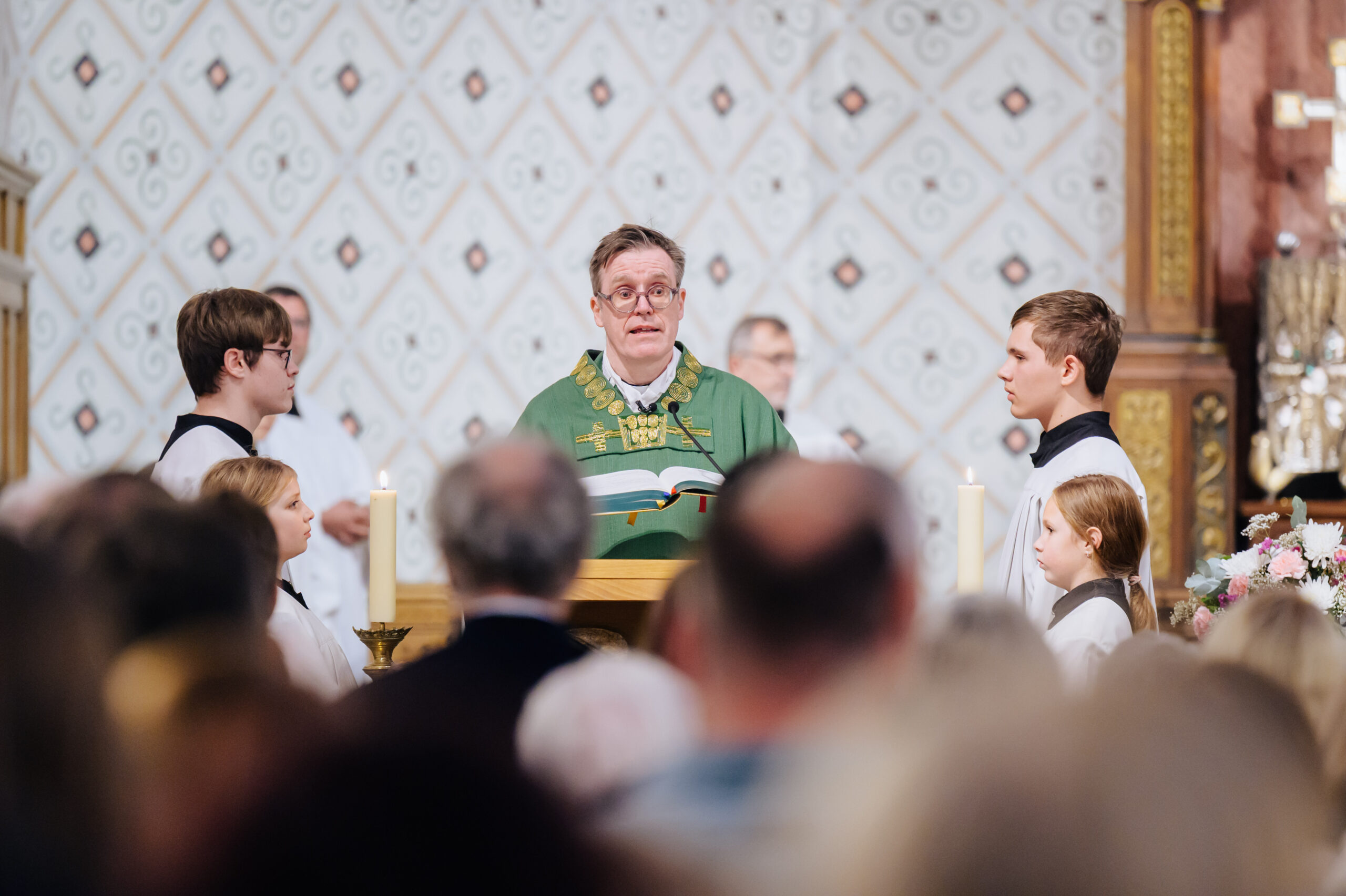 Heilige Messe in St. Johannes in Hagen-Boele mit den Hidden Champions.