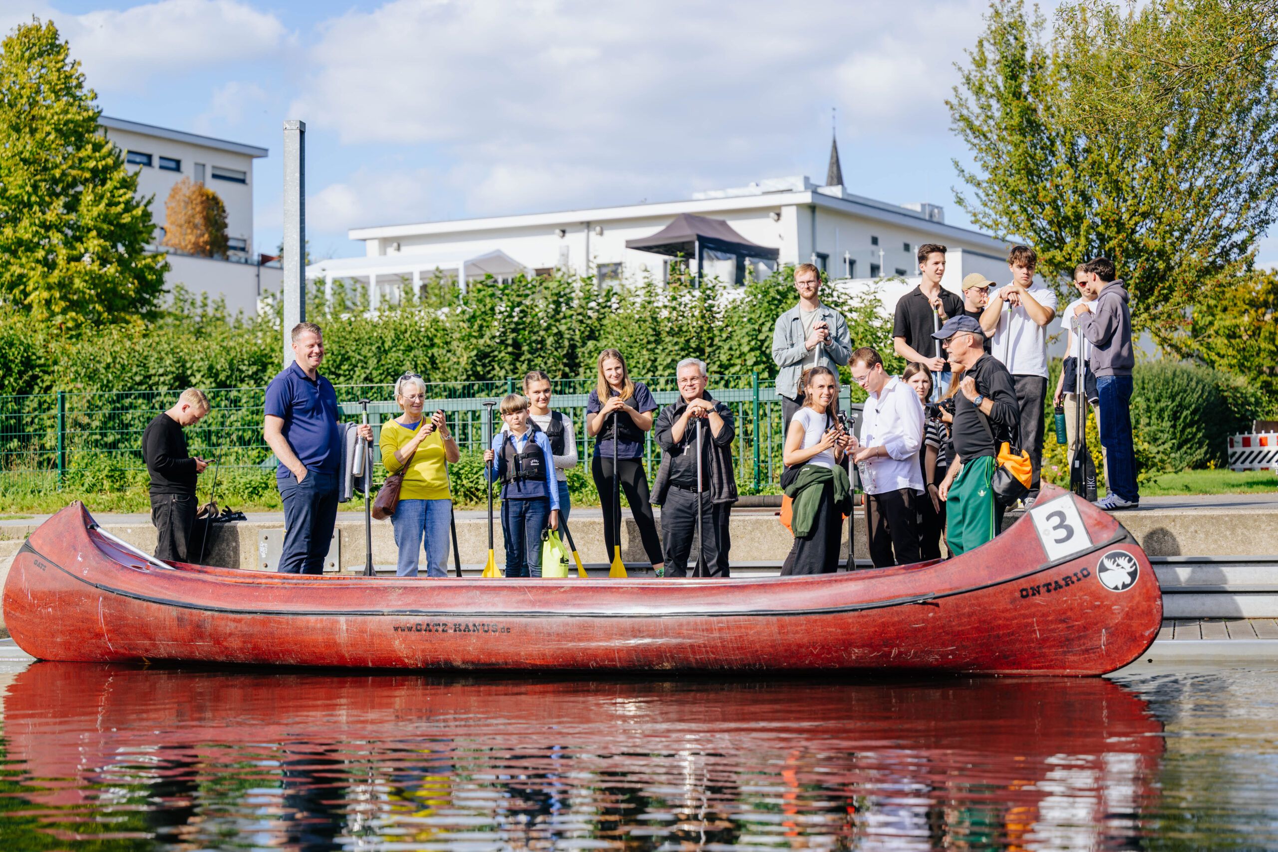 Kanu-Tour auf der Ruhr beim Amtssitzwechsel 2026.