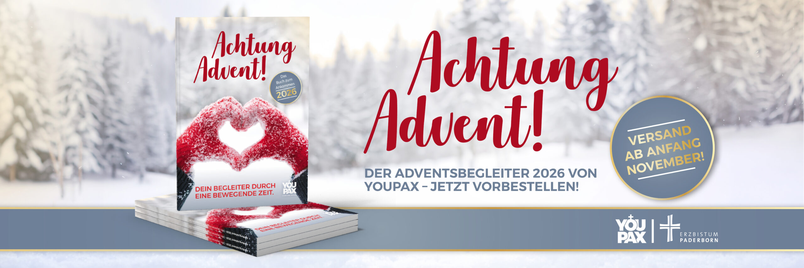 Achtung Advent! - der Adventsbegleiter von YOUPAX